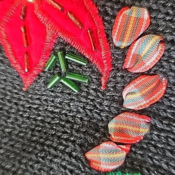 VICTORIA JONES, blank with red and green enbroidery. Size PS Chico - Picture 11 of 11